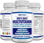Simply Potent Multivitamínico Diario para Hombres | 35 Vitaminas, Minerales y Antioxidantes | 60 Comprimidos