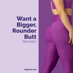 Major Curves Bum Booster Pills – Cápsulas para Aumento de Glúteos y Caderas, Alternativa Natural al BBL con Fenogreco y Ñame Silvestre