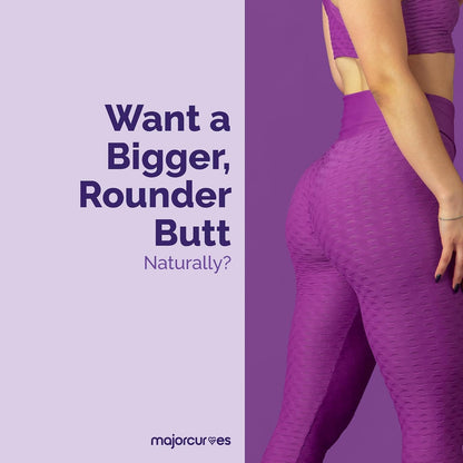 Major Curves Bum Booster Pills – Cápsulas – Alternativa natural al BBL: Para quienes buscan realzar sus curvas de – Image 3