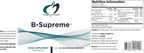 Vitamin B Supreme - Complejo B para el Metabolismo y la Energía - 60 Cápsulas Veganas