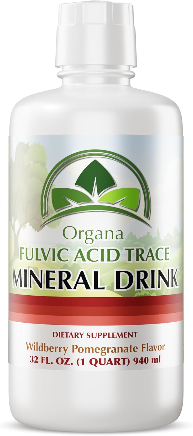 Organa Trace Minerals de NutriNoche - Minerales Coloidales Líquidos, 946 ml