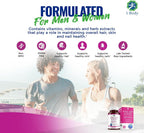 1 Body Hair Skin & Nails con Biotina - Pack de 3