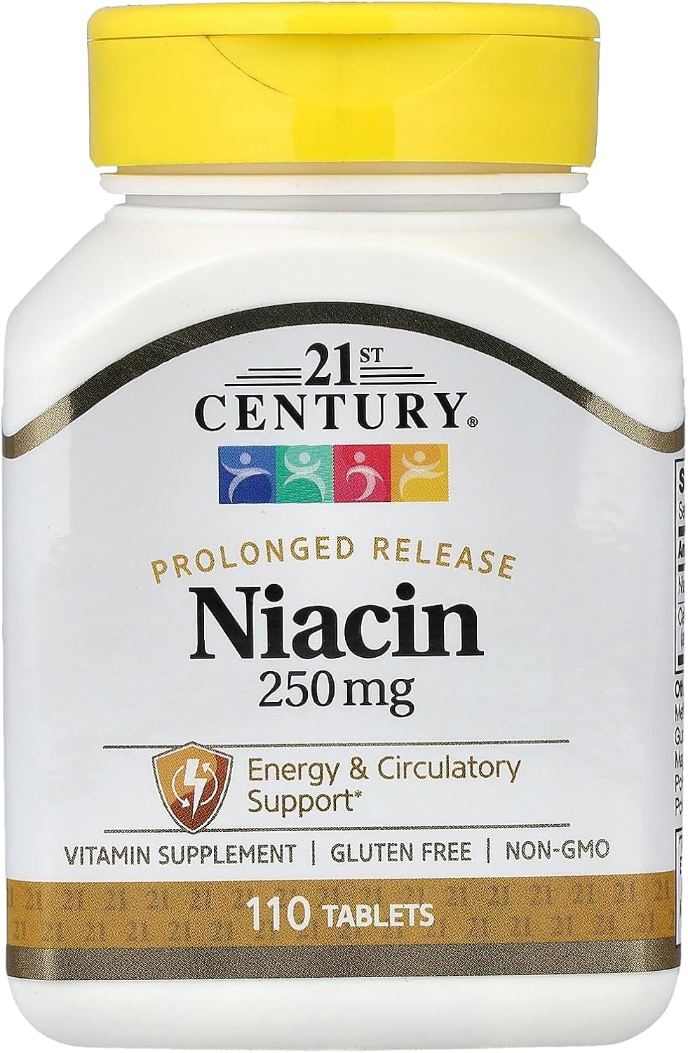 Niacina del siglo XXI, de liberación prolongada, 110 comprimidos