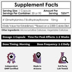 Nootropics Depot 4'-DMA-7,8-DHF 10 mg Cápsulas - 30 Unidades