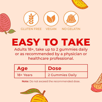 MaryRuth's Multivitamínico + Gominolas para el Crecimiento del Cabello con Lustriva® | Biotina 10000mcg | 30 dosis