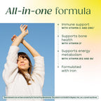 MegaFood Multivitamínico para Mujeres One Daily - 90 Comprimidos - Con Hierro, Vitaminas C, D y B