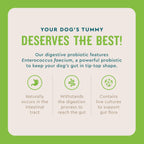 VetIQ Probiótico Digestivo en Polvo para Perros – 30 Sobres Individuales – Sabor a Hígado de Pollo