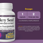Natural Factors Concentrated Celery Seed Extract
