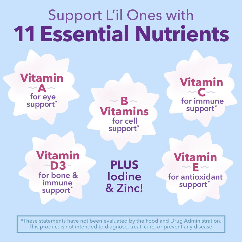 Lil Critters Disney Frozen Kids Multivitamin Gummies | 190 Count