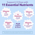Lil Critters Disney Frozen Kids Multivitamin Gummies | 190 Count