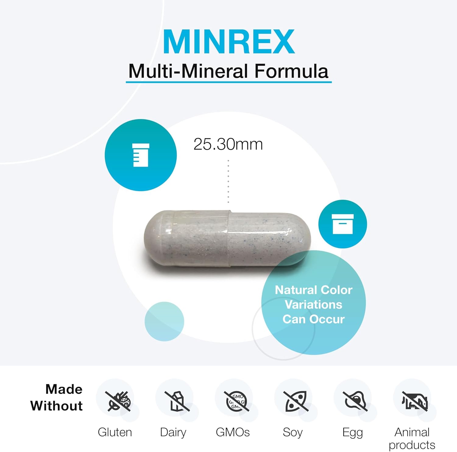 XYMOGEN MinRex Multimineral Complex - 120 Capsules