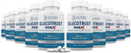 Glucotrust Max 1295mg Fórmula Natural - Complemento para el Apoyo Cardiovascular (600 Cápsulas, 10 Paquetes)