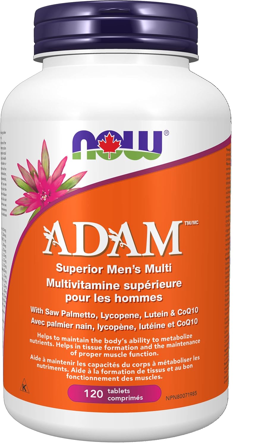 NOW FOODS Adam Men's Multi 2/Día 120 comprimidos