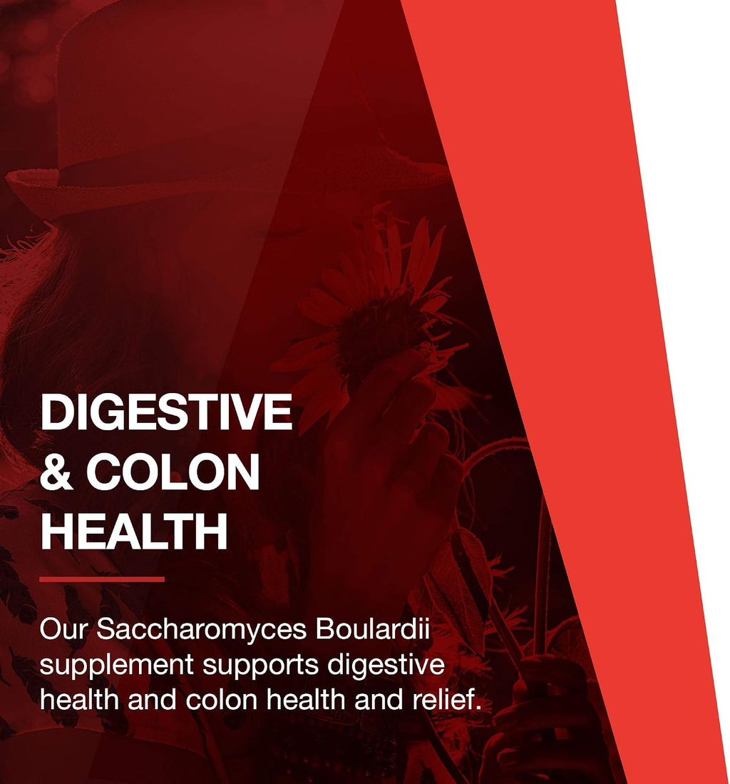 PROTOCOL FOR LIFE BALANCE Saccharomyces Boulardii - 10 Billion CFU - Probiotic - 60 Capsules