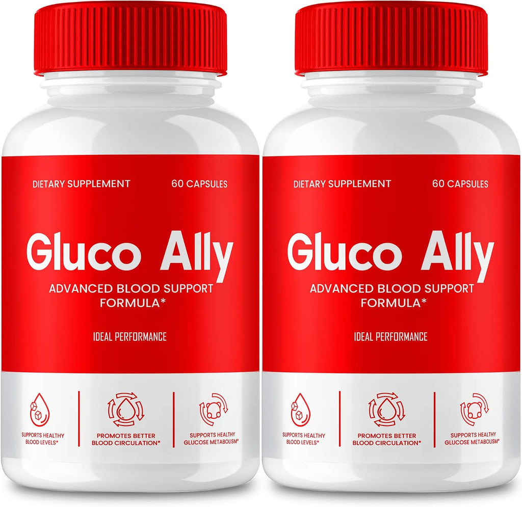 Gluco Ally Cápsulas - Suplemento de Bienestar (2 Paquetes)