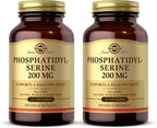 Solgar Fosfatidilserina 200 mg, 60 Cápsulas Blandas (Paquete de 2)