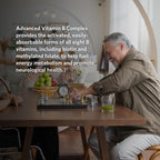 Cooper Complete Complejo B Vitamínico Metilado, Apoyo Energético, 60 Cápsulas