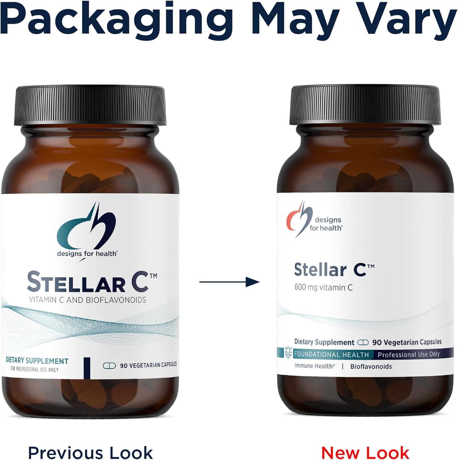 Stellar C - Vitamina C + Quercetina con Zinc y Bioflavonoides Cítricos, 90 Cápsulas
