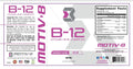 Motiv-8 Essentials Gotas de Vitamina B12, Sublingual, Sabor Frambuesa, 60 Dosis