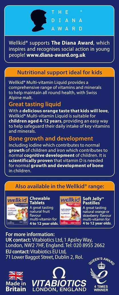 Wellkid by Vitabiotics Multi-Vitamin Líquido 150ml – Image 5