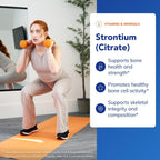 Pure Encapsulations Strontium (Citrate) | Hipollagergenic Supplement for Bone Health | 180 Capsules