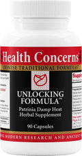 Health Concerns Unlocking Formula – Alivio del Malestar Menstrual y Apoyo al Flujo de Qi – Suplemento Herbal con Patrinia y Raíz de Peonía – 90 Cápsulas