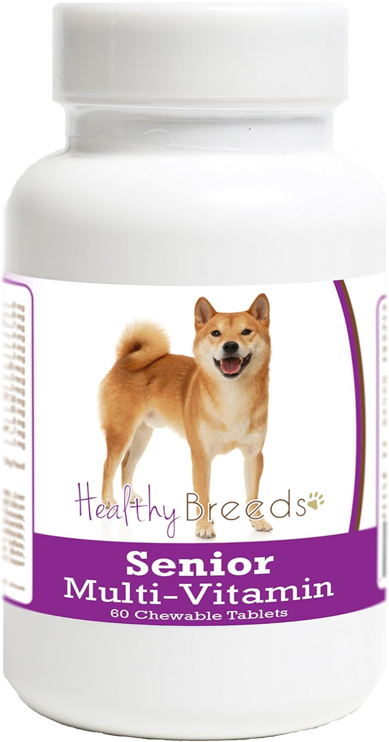 Healthy Breeds Multivitamínico Senior para Perros Shiba Inu 60 Comprimidos