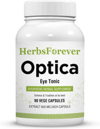 Herbsforever Optica - Eye Care with Ayurvedic Extracts, 90 Vegan Capsules