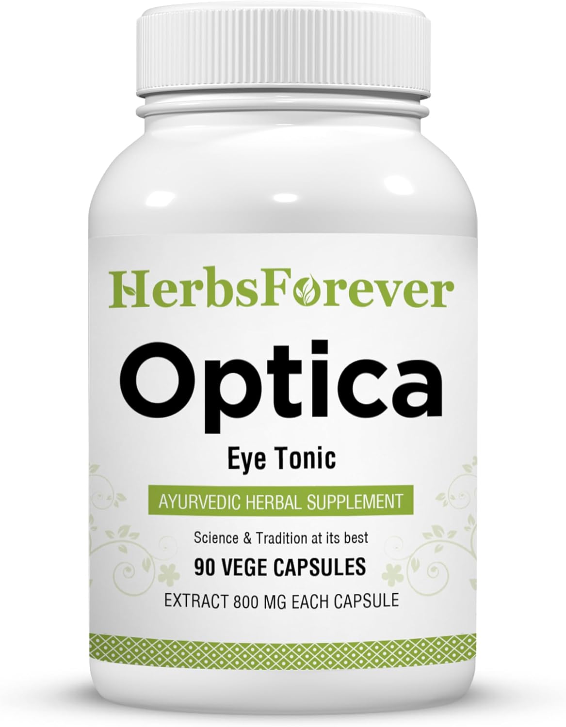 Herbsforever Optica - Eye Care with Ayurvedic Extracts, 90 Vegan Capsules