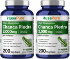 NusaPure Chanca Piedra, 200 mg, 200 Cápsulas Veganas (No OGM, Vegano)
