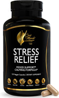 Cocó March N.M.D Stress Relief Support Supplement – Magnesium & B Vitamins Blend with Ashwagandha, Supports Stress Response, Sleep Cycle, Cognitive & Nerve Health – Gluten Free, Vegan – 120 Capsules