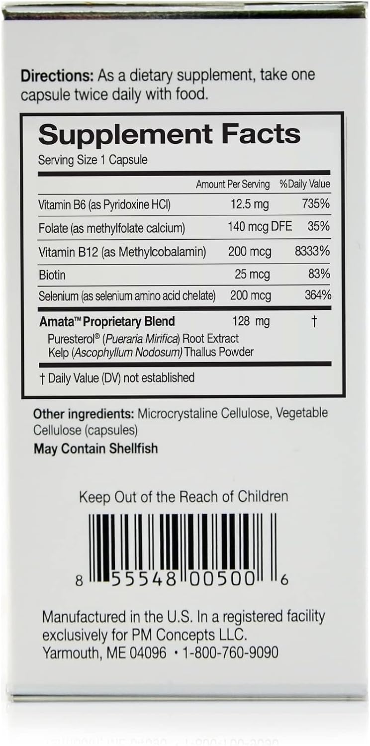 Amata Life Pueraria Mirifica Plus - 60 Cápsulas
