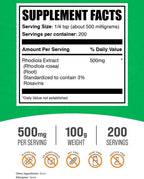 Extracto de Rhodiola Rosea 3% Rosavinas - 100 g (Polvo)