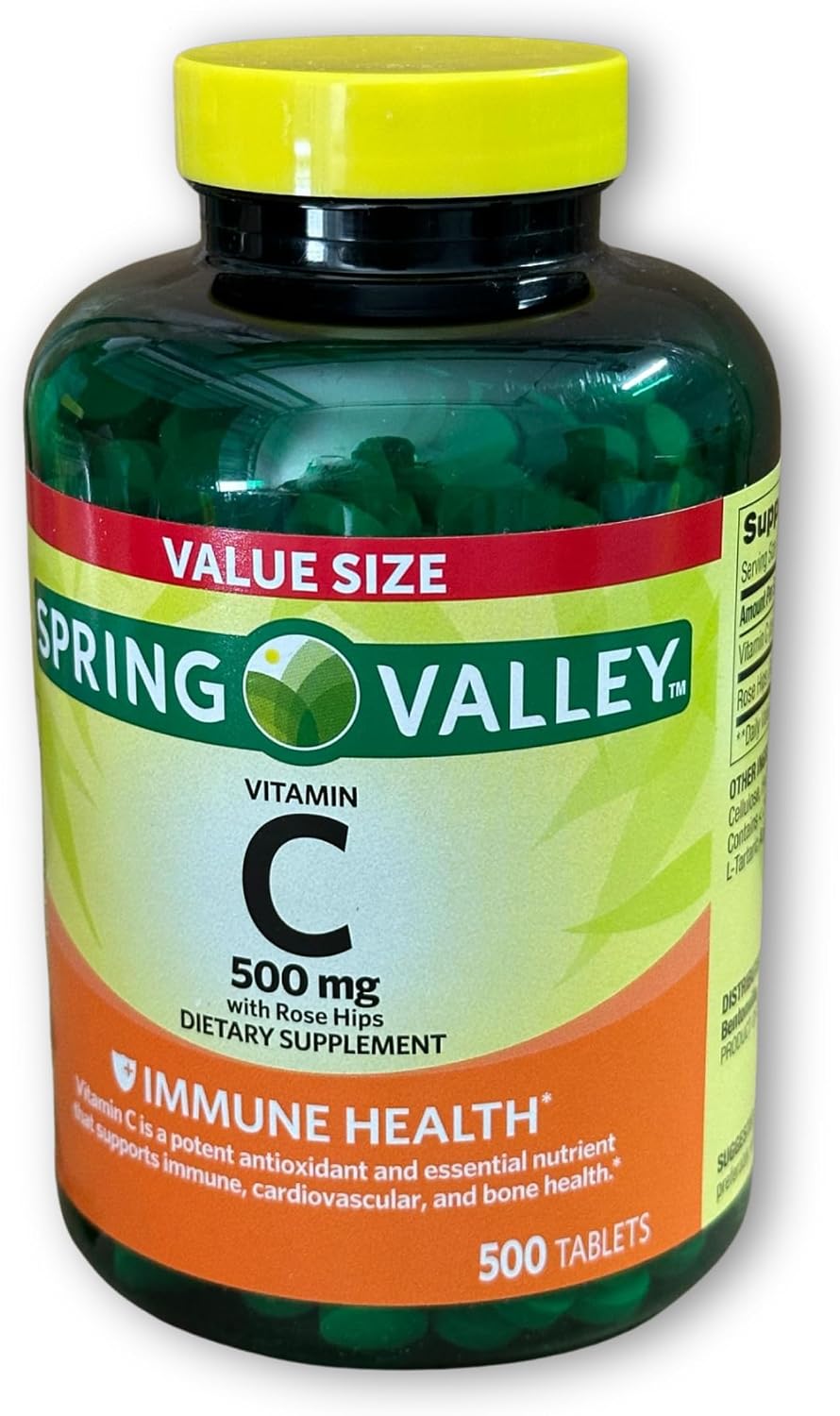 Vitamin C 500mg with Rose Hips - 500 Tablets