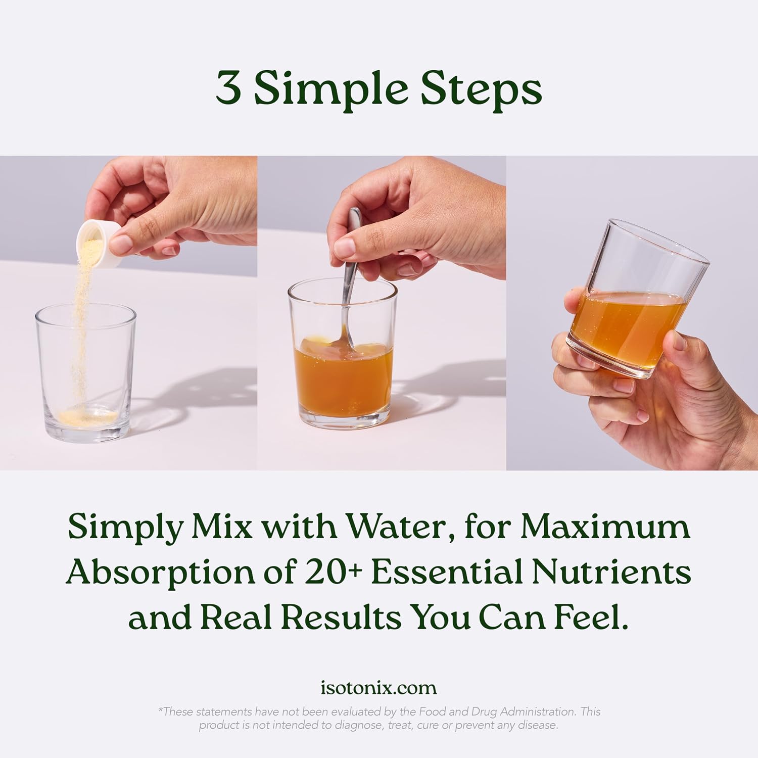 Isotonix Multivitamin con Hierro — Complejo B Metilado y Antioxidantes, Polvo Isotónico, 90 Servicios