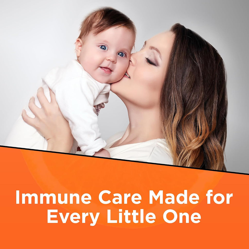 Wellements Organic Kids Immune Support Jarabe con Vitamina C y Zinc (118 ml) - a partir de 2 meses