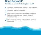 PURE SYNERGY Bone Renewal - Calcio biodisponible con cofactores - Suplemento vegano para la salud ósea - 150 cápsulas