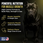 Dog Weight Gainer 90 Servicios - Suplemento para Aumento de Peso y Músculo para Perros - PET CARE Sciences