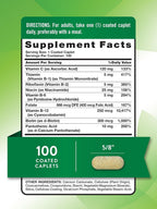Nature's Truth Complejo B con Vitamina C - Liberación Prolongada, 100 Comprimidos (Paquete de 3)