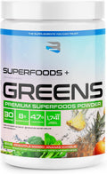 Believe Supplements Superfoods+Greens - Mezcla de Superalimentos en Polvo (Mango Piña / Explosión Cítrica)