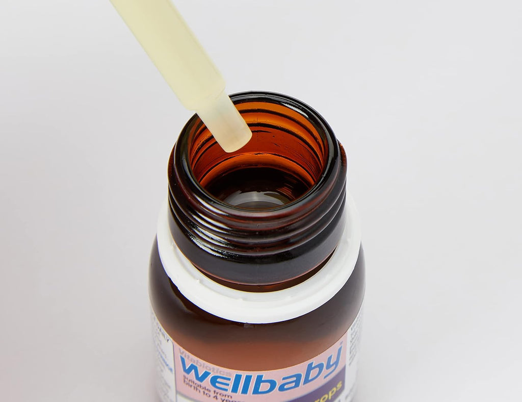 Wellbaby 30 ml Vitamin D Drops - Gotas de Vitamina D para Bebés