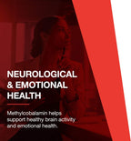 PROTOCOL FOR LIFE BALANCE Metil B12 5000mcg - Vitamina B12 para el Metabolismo de la Homocisteína - Apoya la Salud Cerebral y el Sistema Nervioso - Kosher, Halal y Vegano - 60 Pastillas