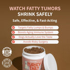 Fifth & Fido Turkey Tail Mushroom para Perros – Suplemento de Hongos con Probióticos para el Bienestar General – Fabricado en EE. UU., 100 Servicios