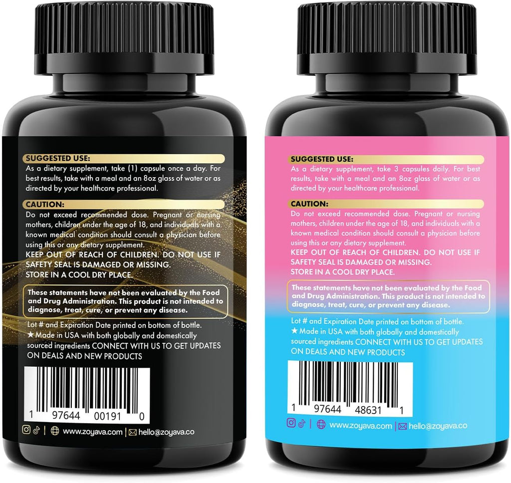 Zoyava Wellness Duo - Shilajit y Colágeno con Adaptógenos