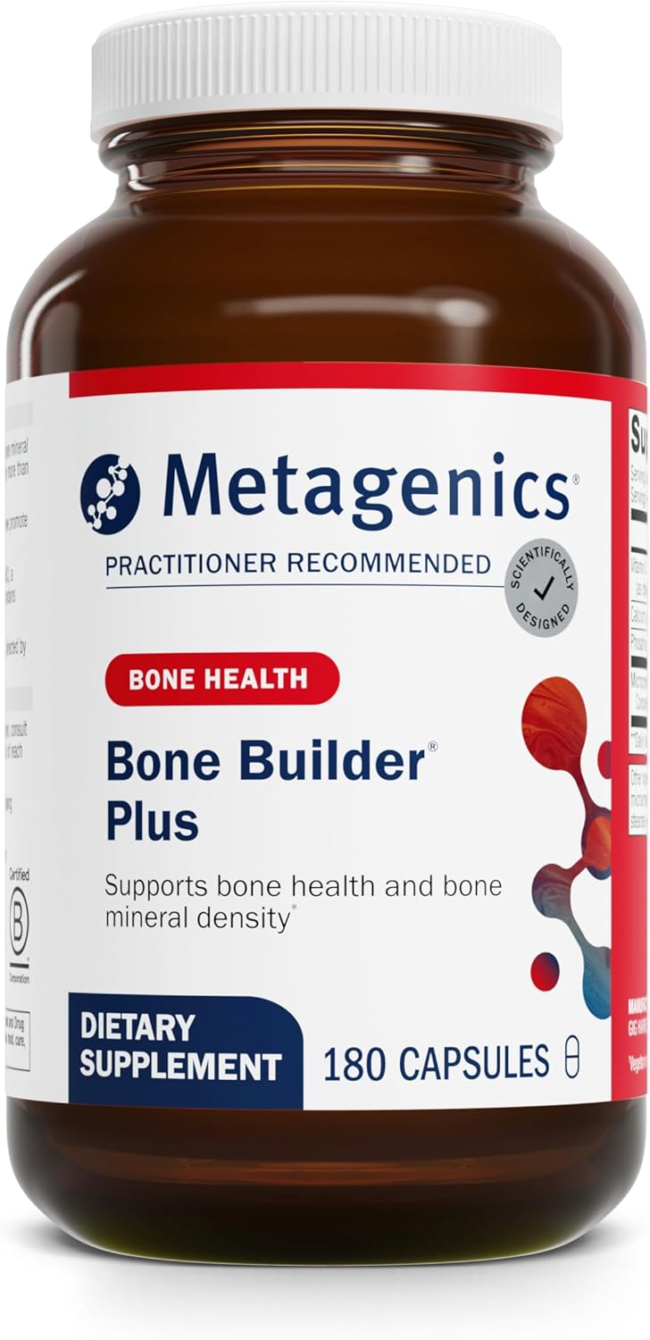 Metagenics Bone Builder Plus - MCHC con Vitamina D3 (2,000 UI) - 180 Cápsulas