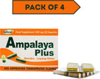 Pack de 4 Ampalaya Plus Suplemento 550mg - Total 120 Cápsulas - Natural y Vegano - Cápsulas Orgánicas de Melón Amargo - Suplemento Alimenticio Herbal Halal