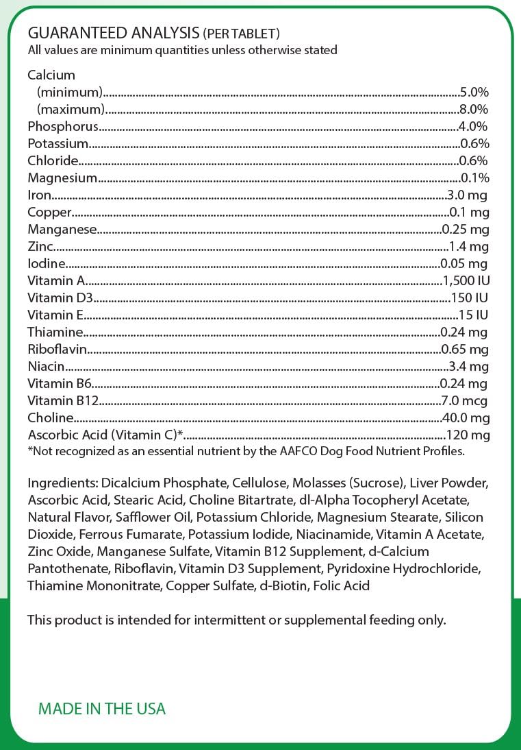 Healthy Breeds Chow Chow Multi-Tabs Plus Comprimidos Masticables 365 unidades