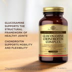 Solgar – Extra Strength Glucosamina Condroitina Complejo, 75 Comprimidos
