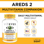 Viteyes Classic AREDS 2 Companion Multivitamin Sin Beta-Caroteno, 90 Caplets
