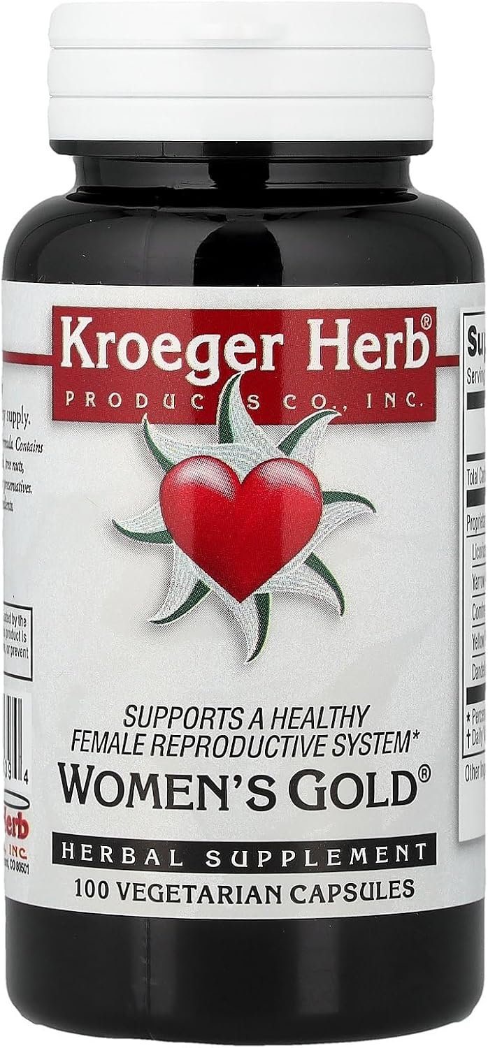 Women's Gold de Kroeger Herb - 100 Cápsulas